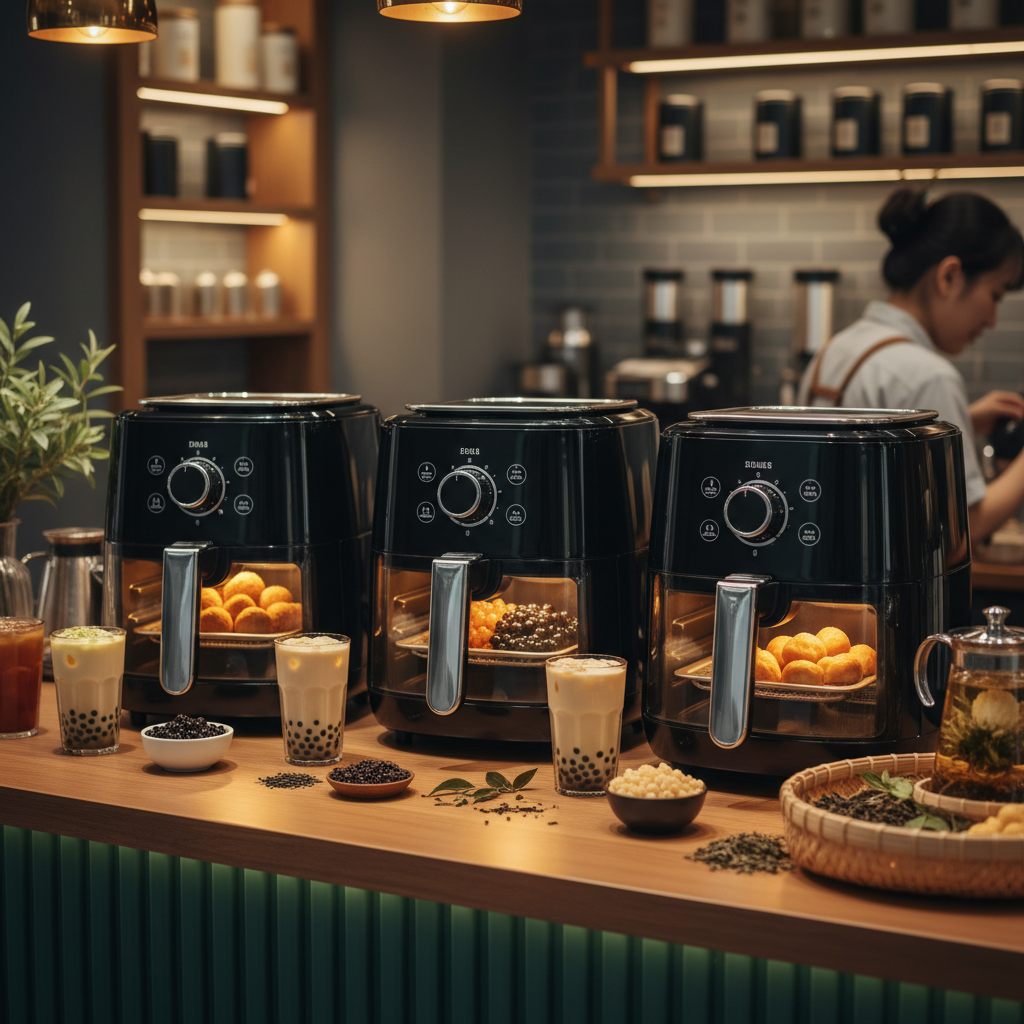 Smart Air Fryers For Tea And Boba Shops