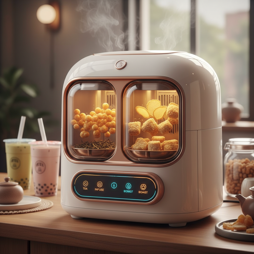 Electric Air Fryer For Tea And Boba Shops