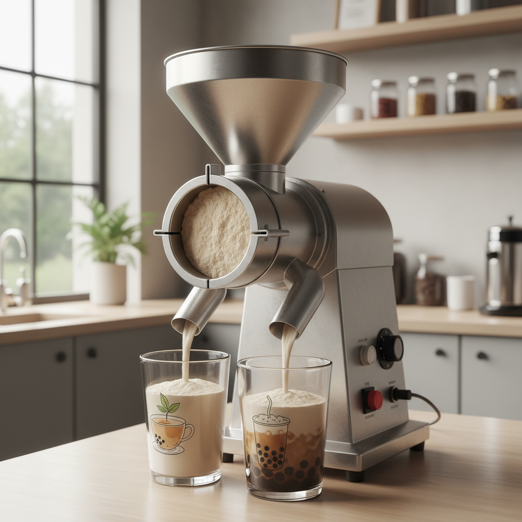 Fufu Grinding Machine For Tea And Boba Shops