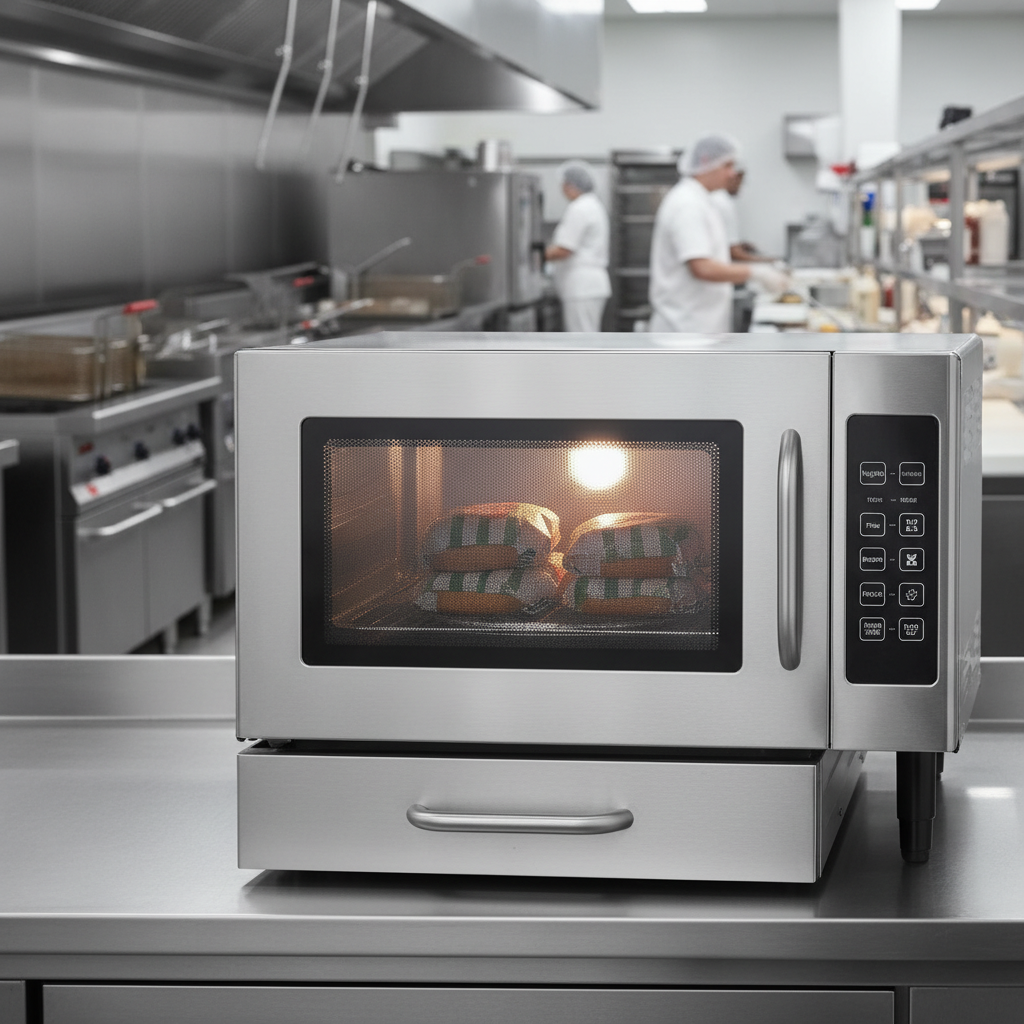 Electric Microwave Oven For Fast Food Franchises