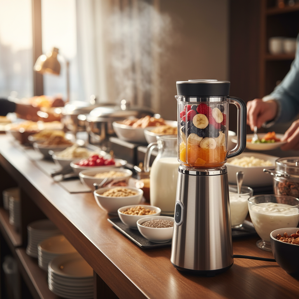Portable Blender For Hotel Breakfast Buffets