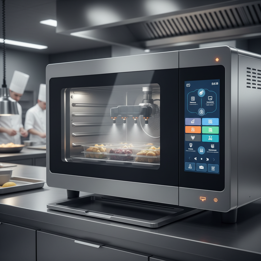 Smart Microwave Oven For Restaurant Pre-Processing