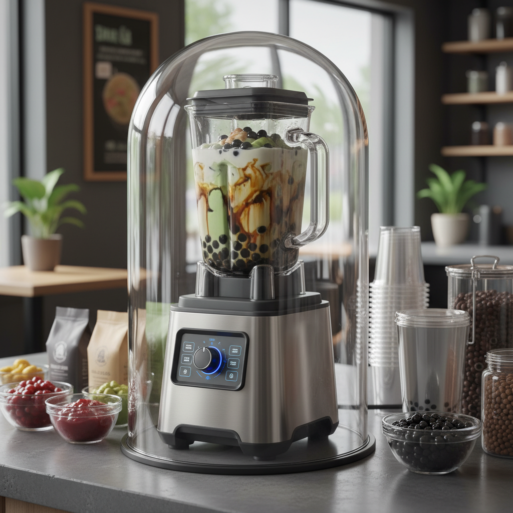 Soundproof Blender For Tea And Boba Shops
