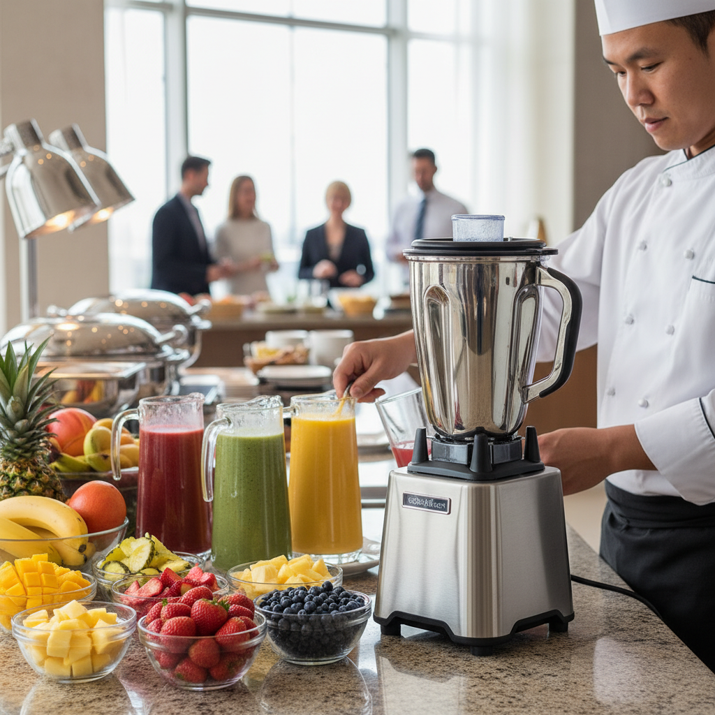 Power Blender For Hotel Breakfast Buffets