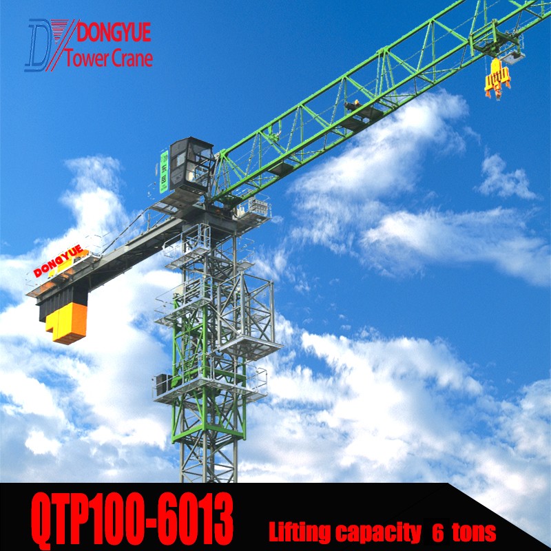 QTP100-6013 Flat-Top Tower Crane