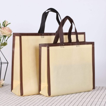 Beach Curved Corners Tote Pp Non Woven Custom Bags