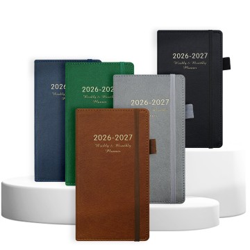 26-27 English Weekly Planner Notebook