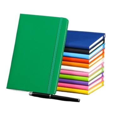 Caderno A5 de PU personalizado de alta qualidade com logotipo
