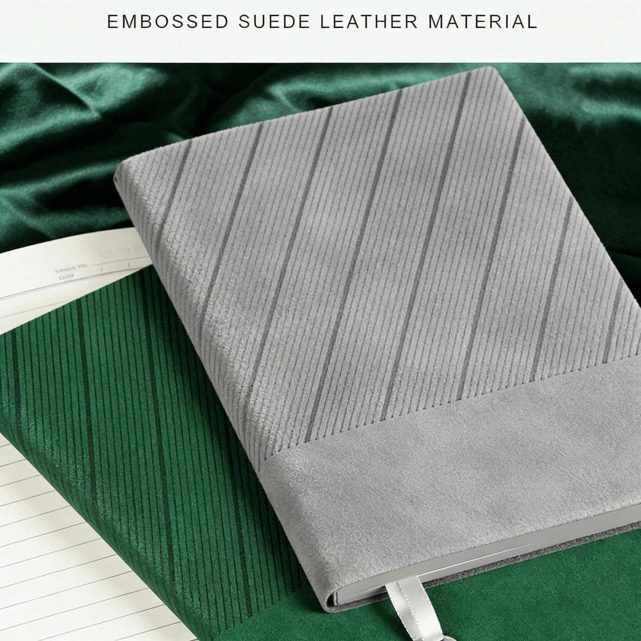 01 Softcover A5 thickened notebook with sprayed edges