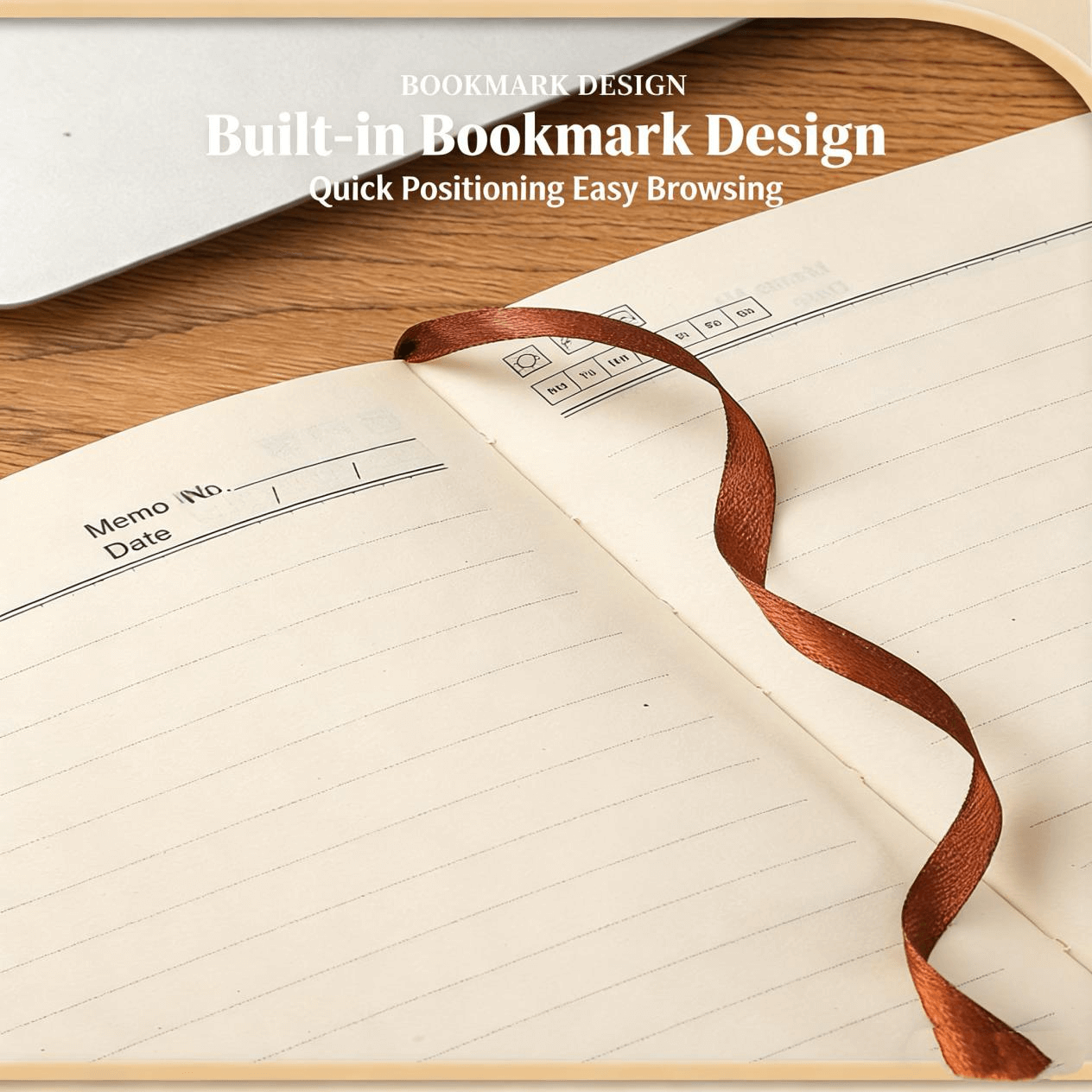 03 Softcover A5 thickened notebook with sprayed edges