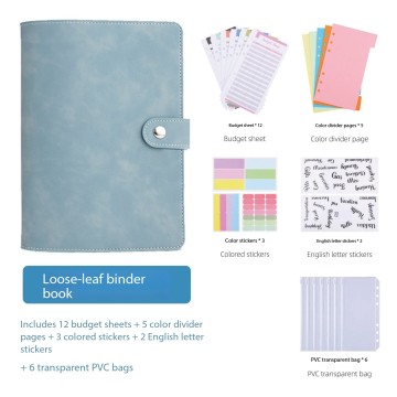 A5 Multifunctional Storage Notebook