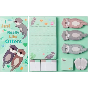 Customizable cartoon animal combination sticky notes