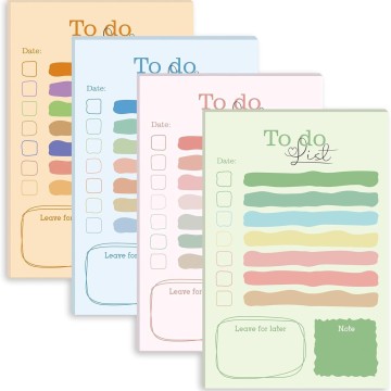 Customized colorful rainbow creative sticky notes