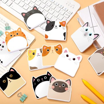 Cute Cartoon Non-stick Sticky Notes