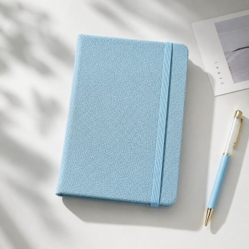 Custom Fabric Hardcover Notebook with Logo