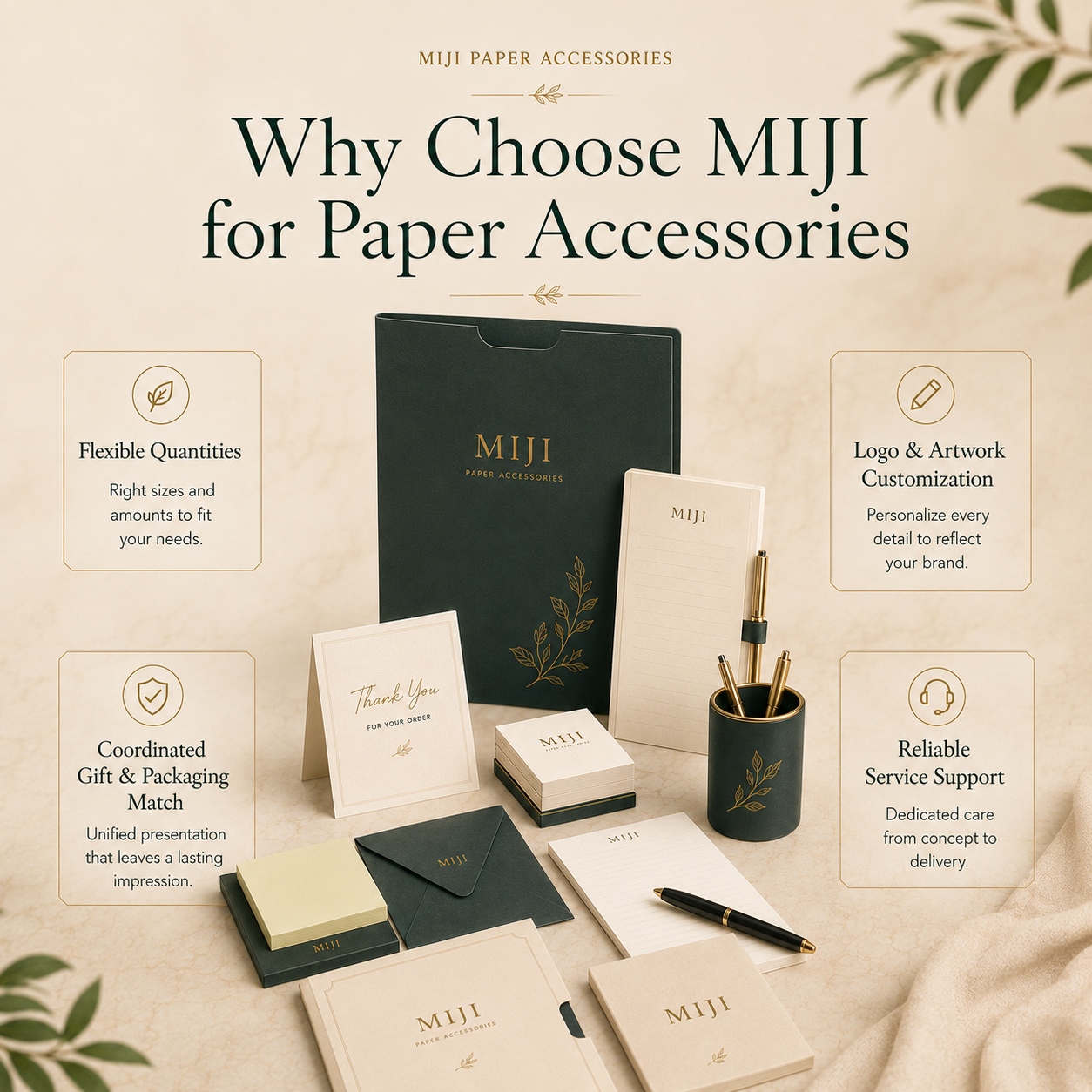 Why Choose MIJI for Paper Accessories