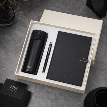 Custom Notebook Tumbler Pen Gift Set