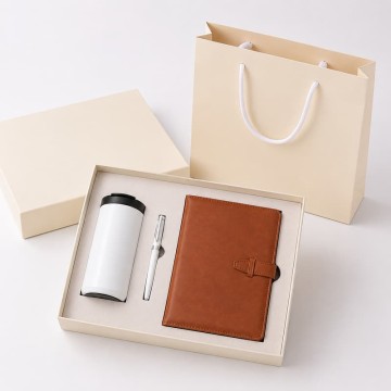 Custom Notebook Tumbler Pen Corporate Gift Set