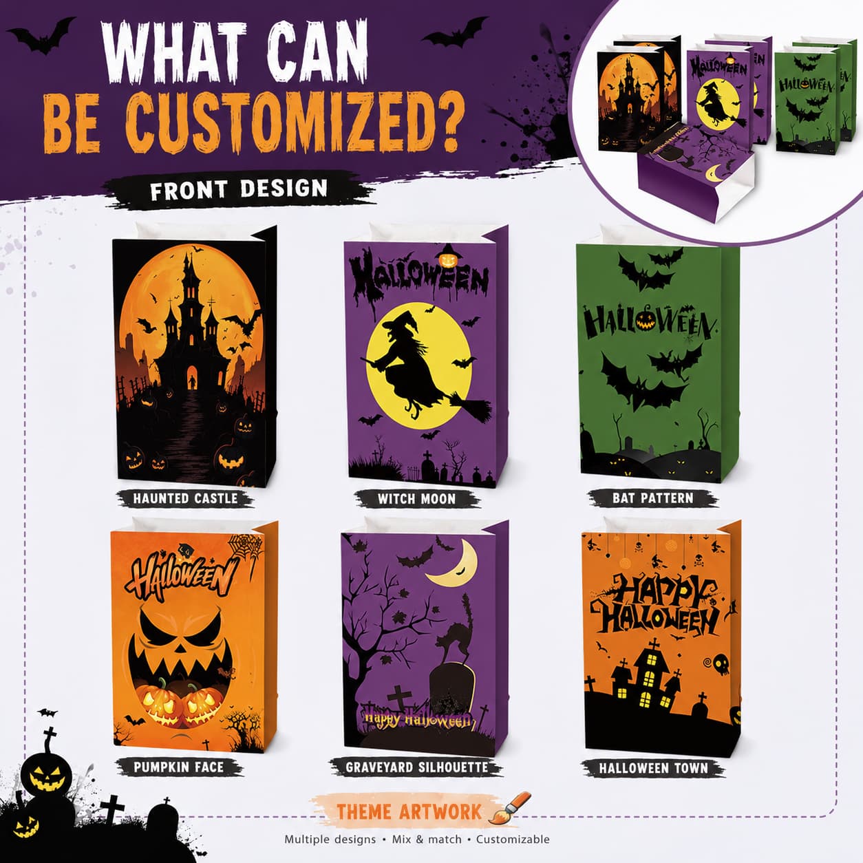Custom Halloween Theme Artwork