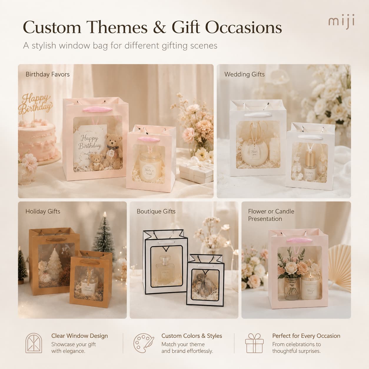 Custom Themes and Gift Occasions
