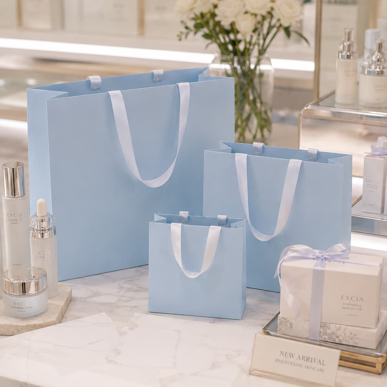Beauty and Skincare Paper Bag Packaging