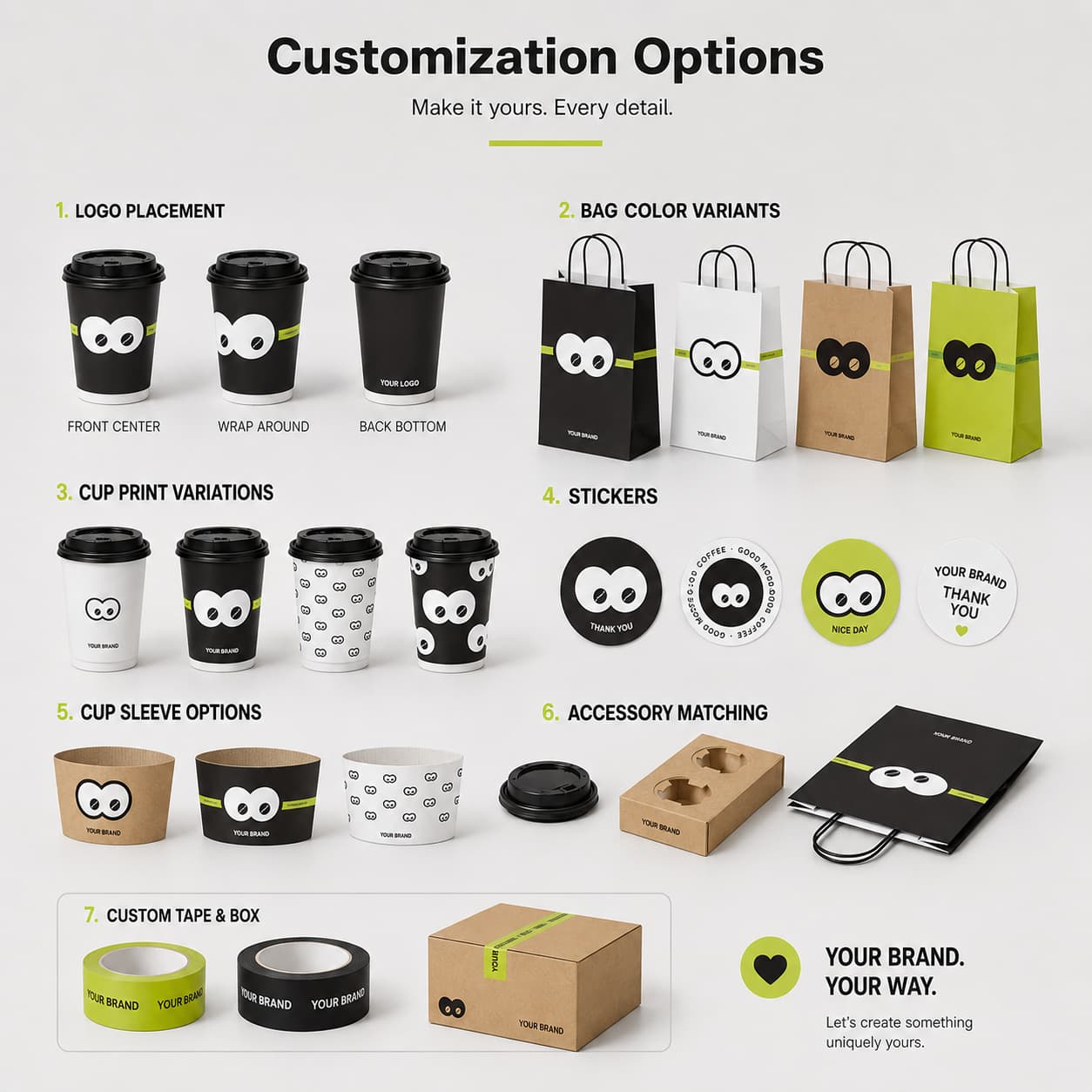 Coffee Packaging Customization Options