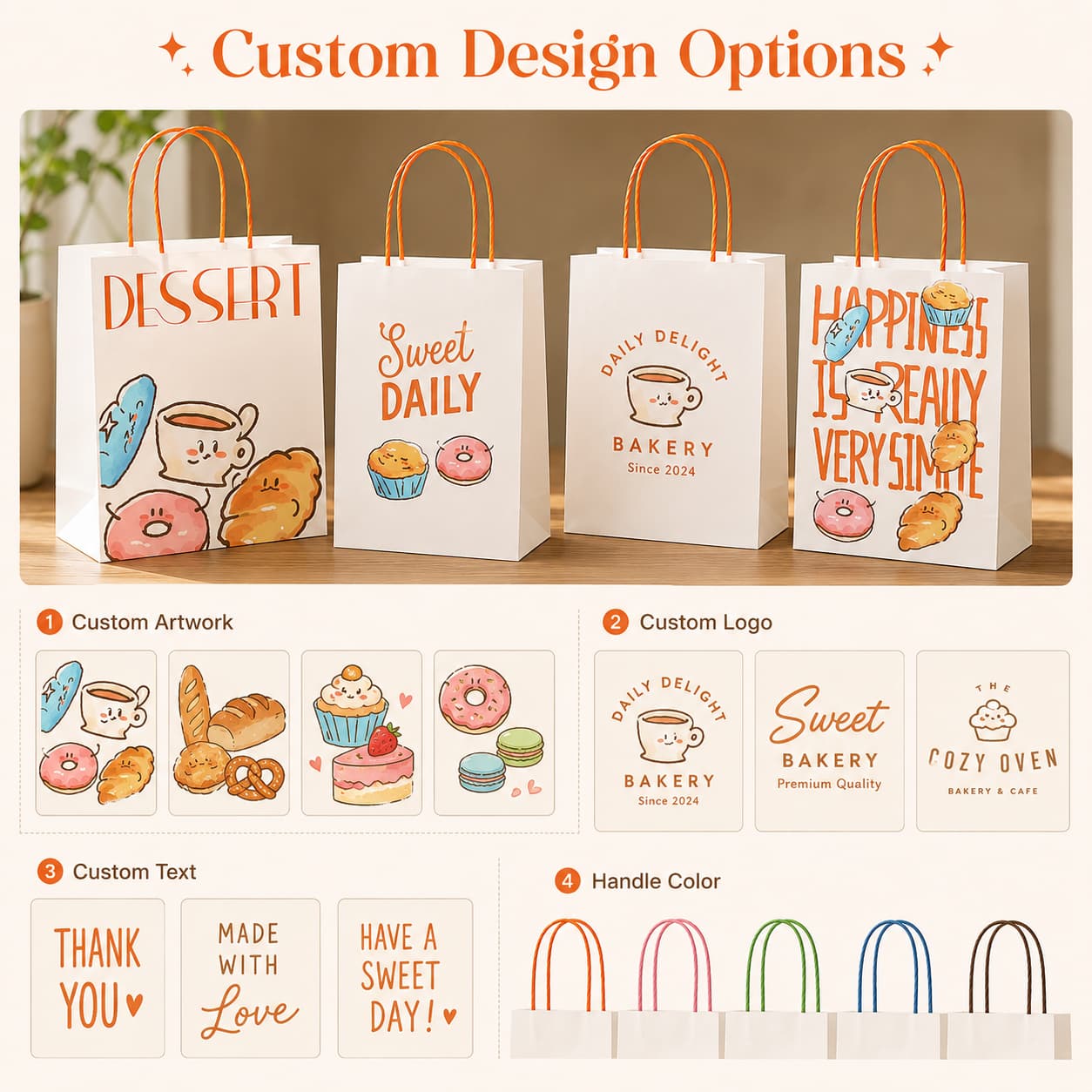 Custom Bakery Design Options