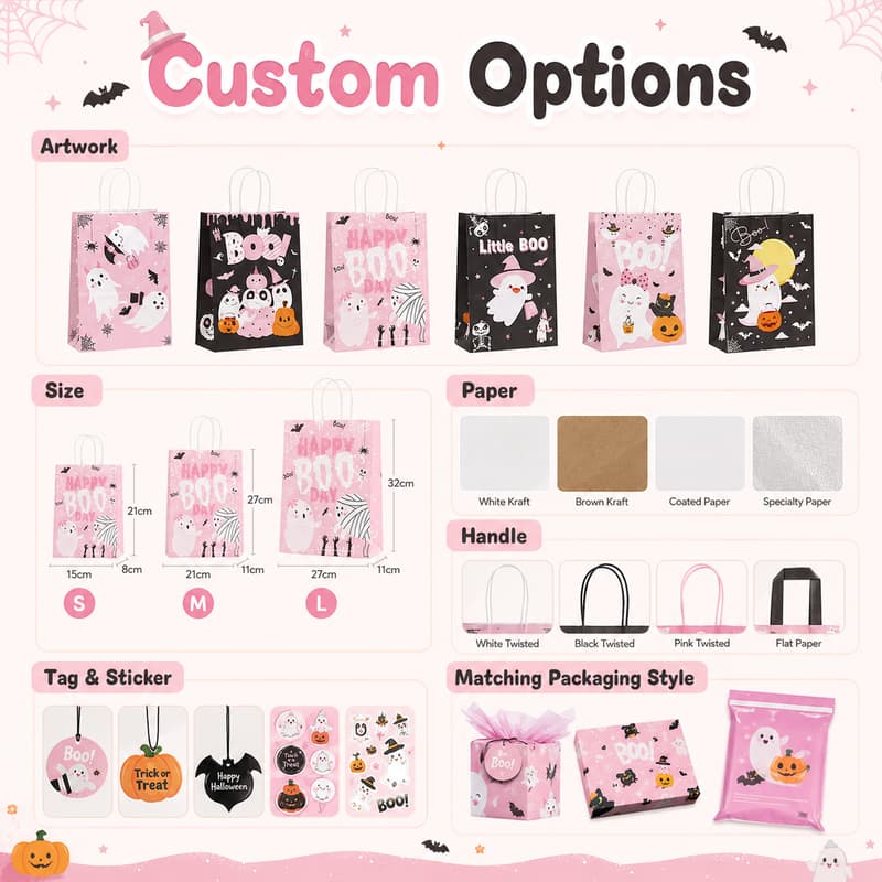 Custom Halloween Bag Options