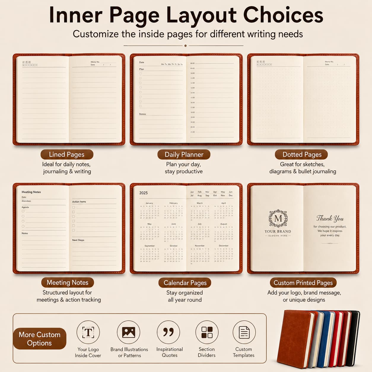 Custom Inner Page Layout Options