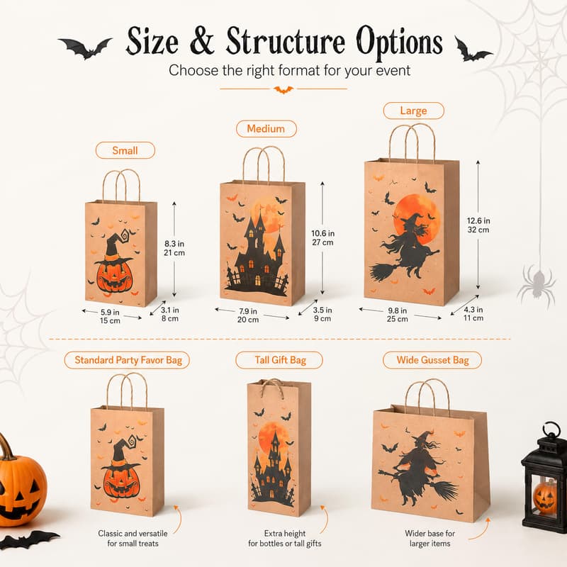 Size and Structure Options