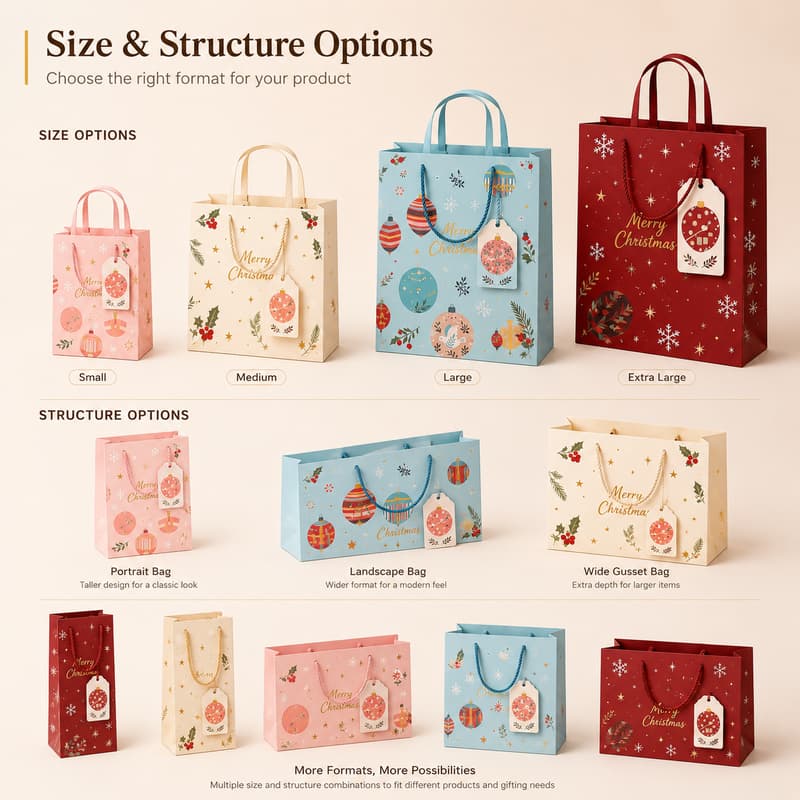 Size and Structure Options