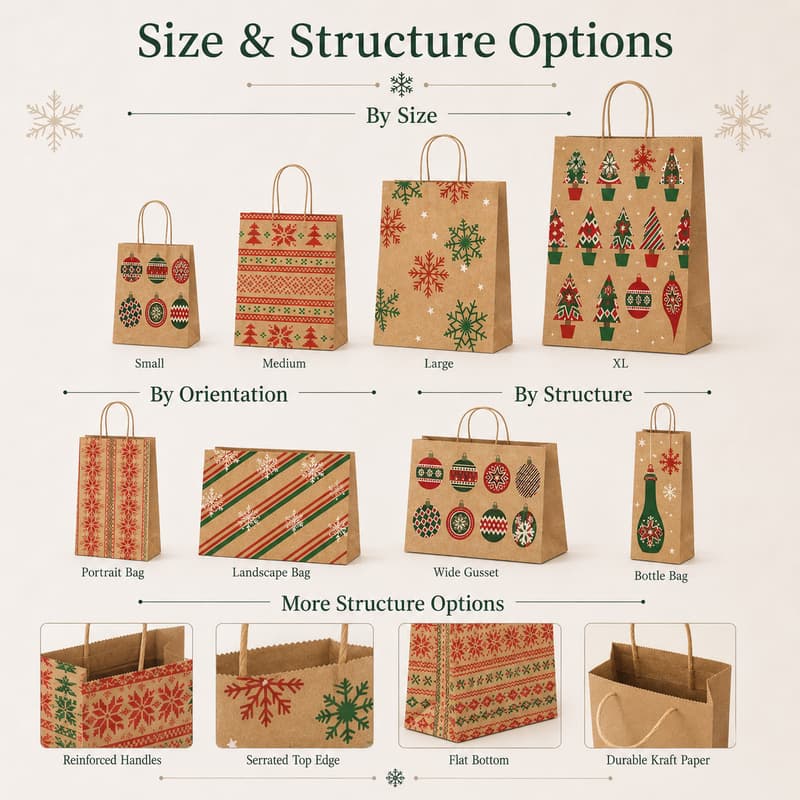 Size and Structure Options