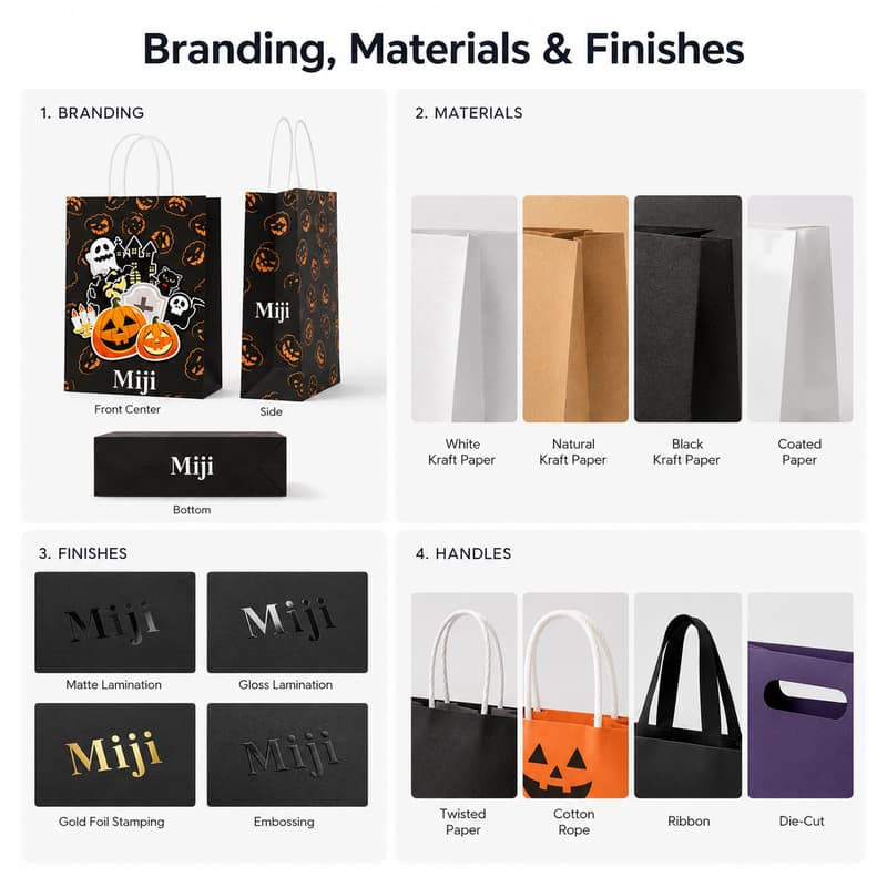 Branding Materials and Finishes