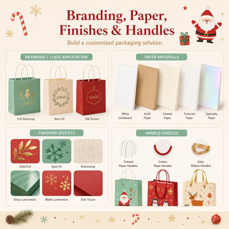 Branding Paper Finishes and Handles