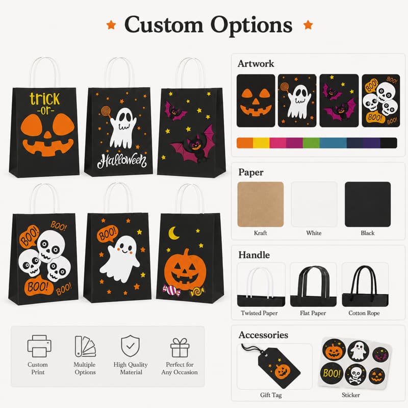 Custom Halloween Bag Options