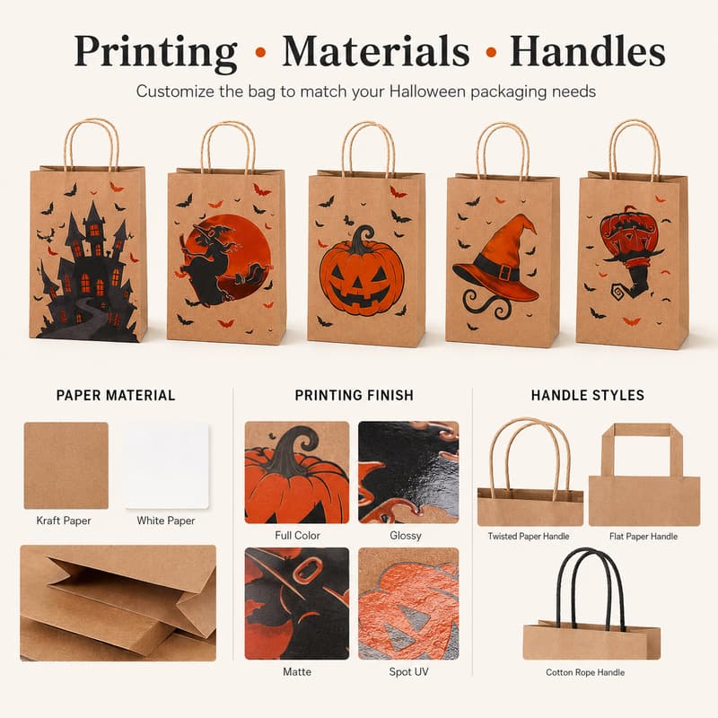 Printing Materials and Handle Options