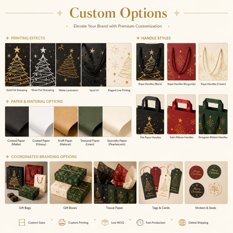Printing Paper and Handle Customization