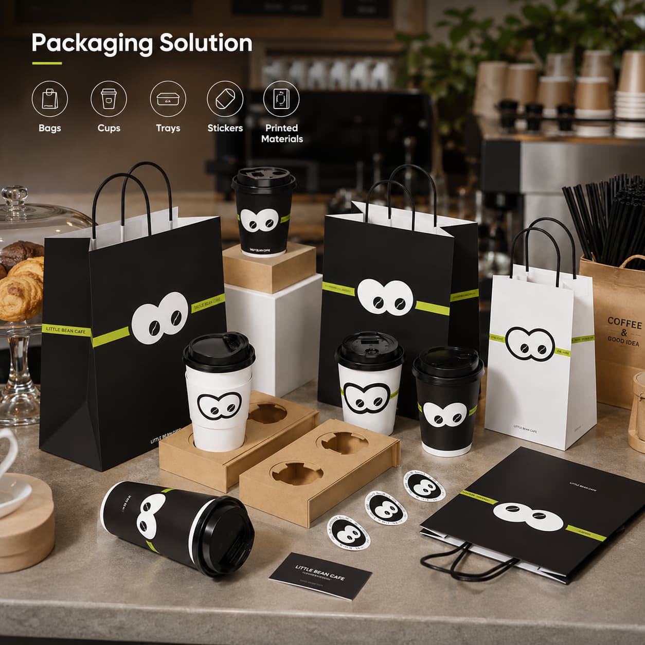 Coffee Shop Packaging Solution