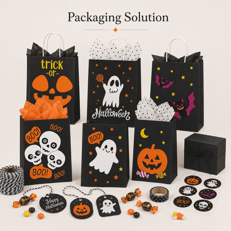 Matching Halloween Packaging Solutions