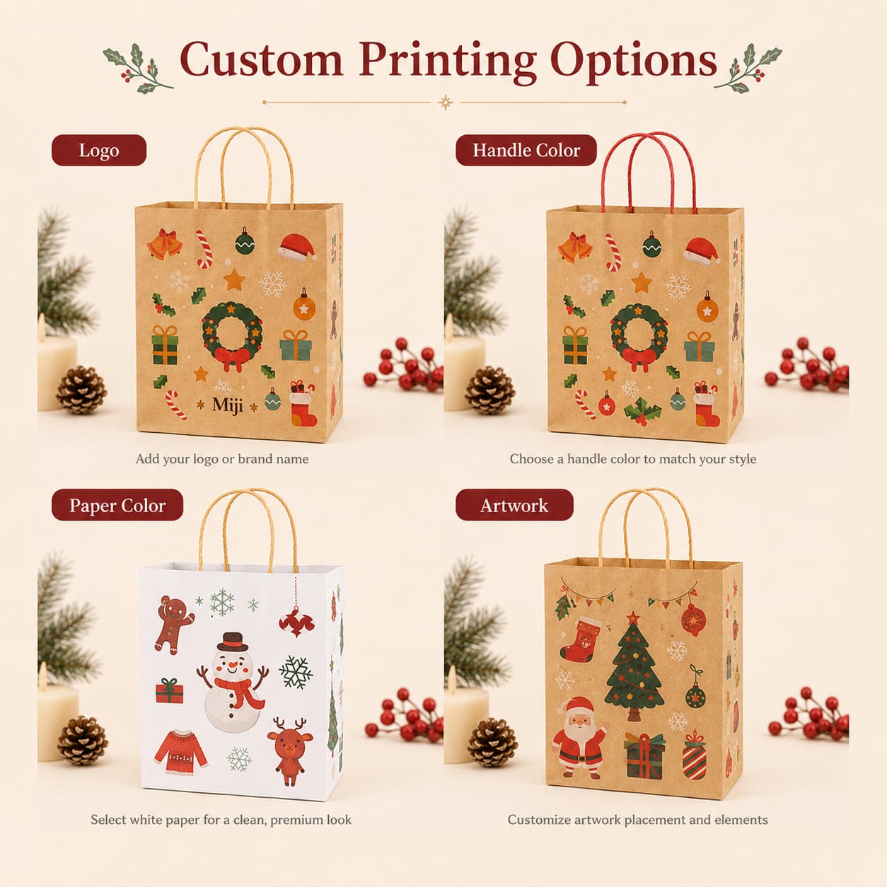 Matching Christmas Packaging Solutions