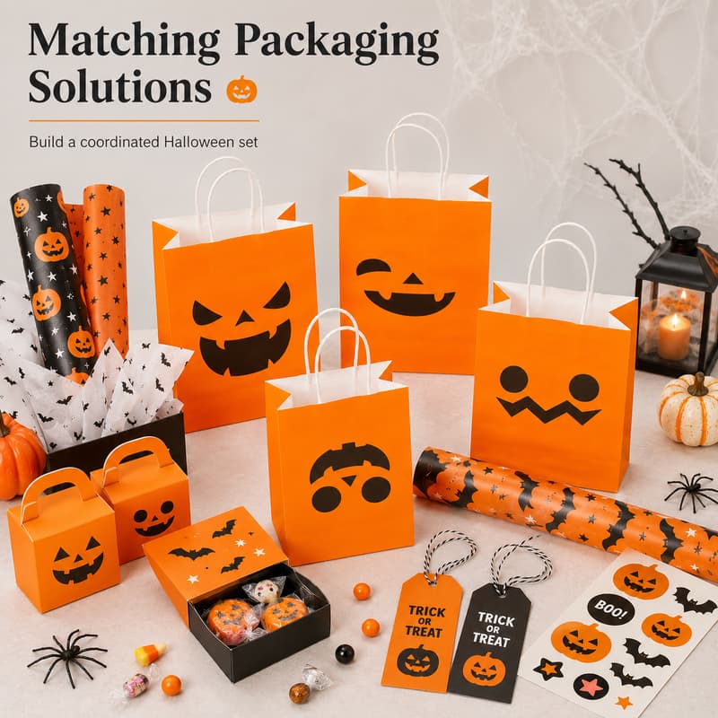 Matching Halloween Packaging Solutions