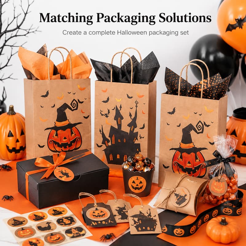 Matching Halloween Packaging Solutions