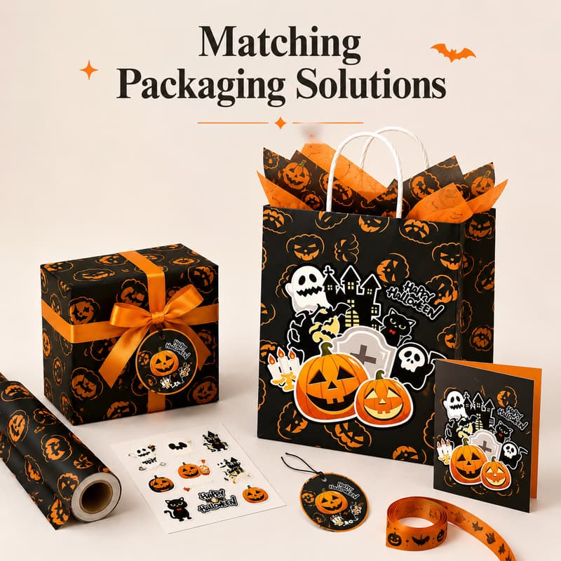 Matching Halloween Packaging Solutions