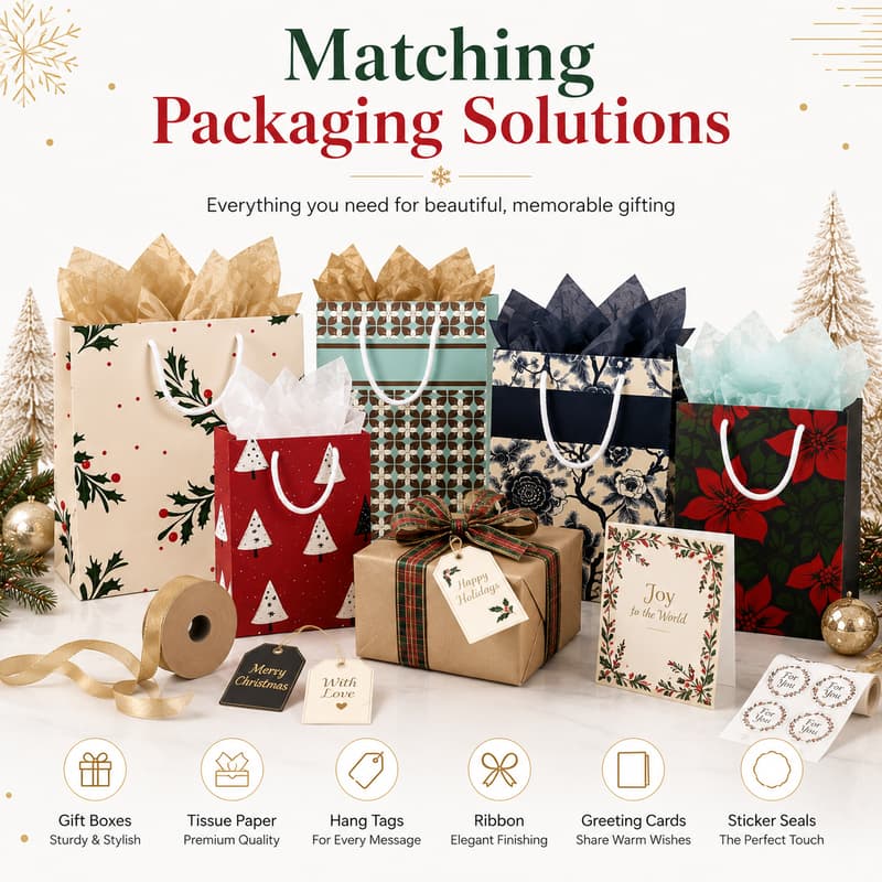 Matching Christmas Packaging Solutions