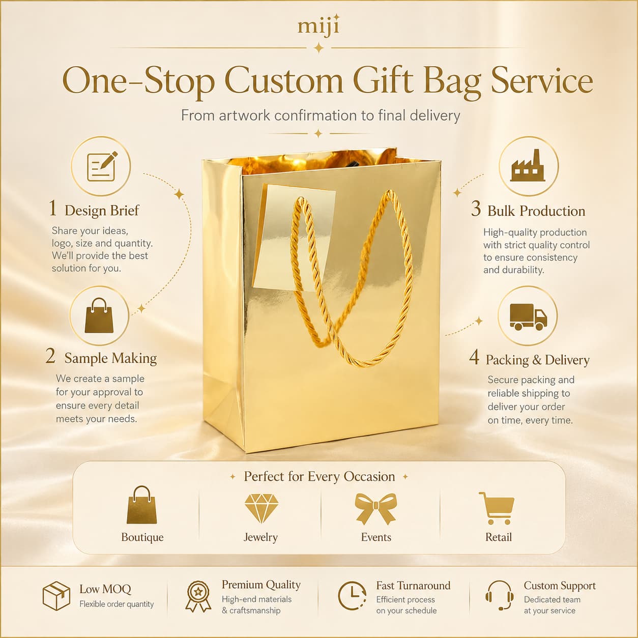 One-Stop Custom Gift Bag Service