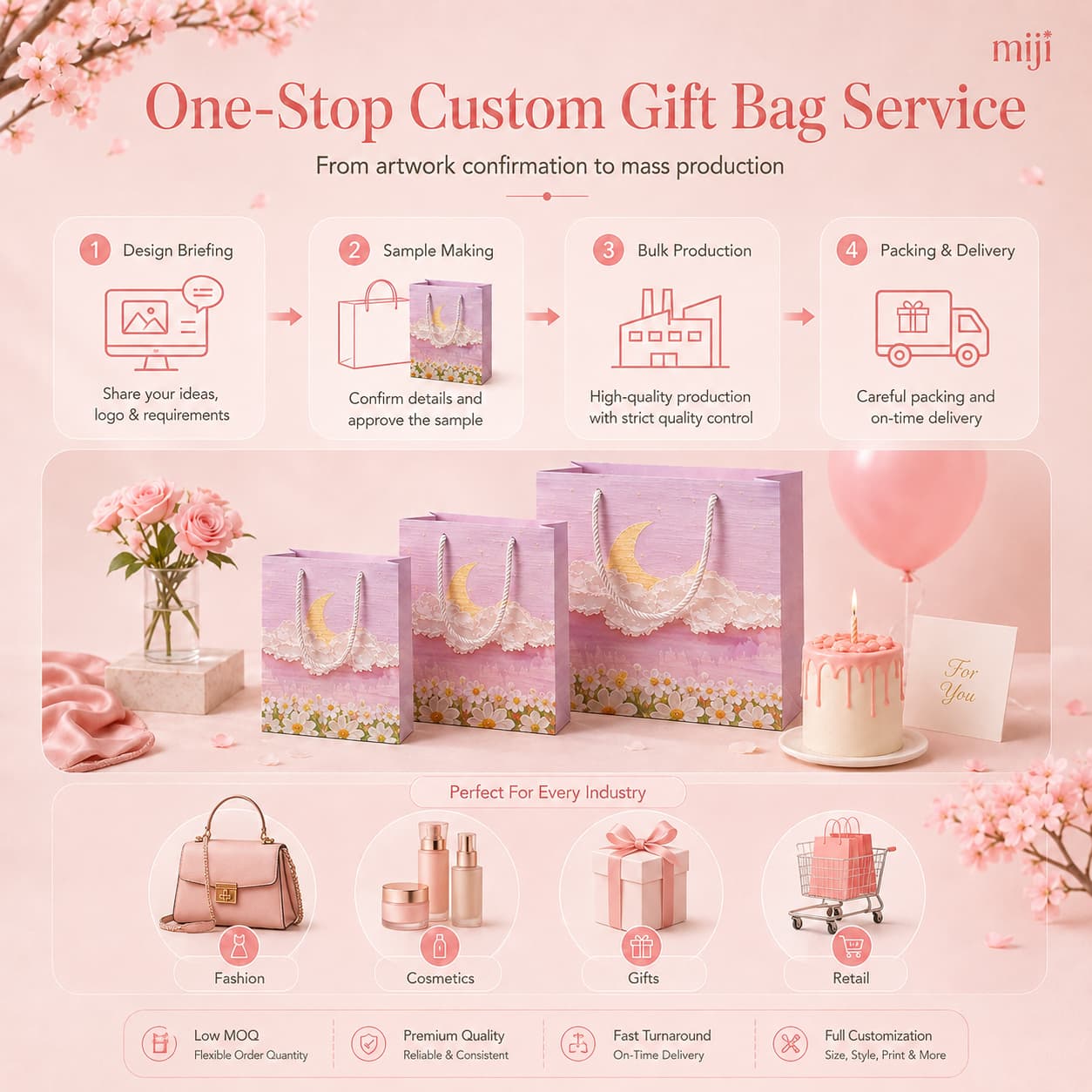 One-Stop Custom Gift Bag Service