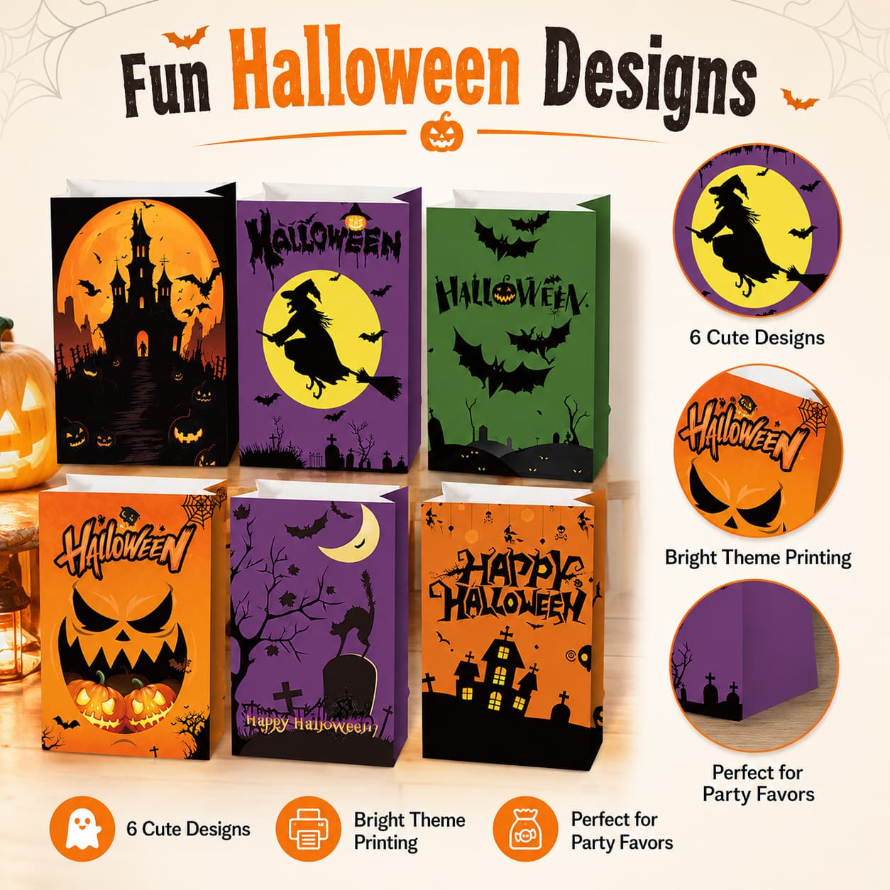 Fun Halloween Bag Designs