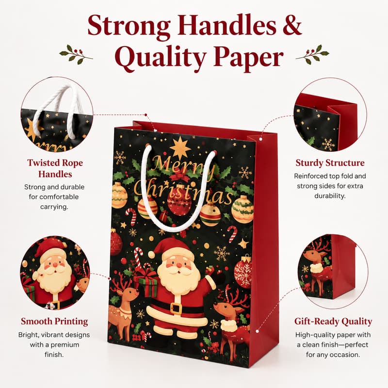 Strong Handles and Quality Paper