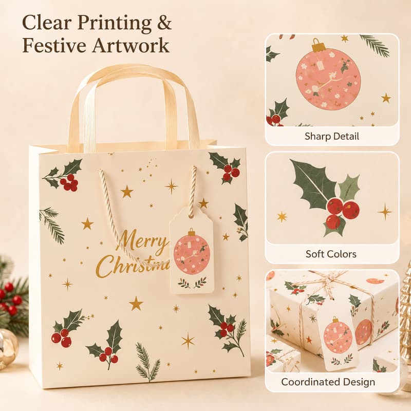 Clear Printing and Festive Artwork