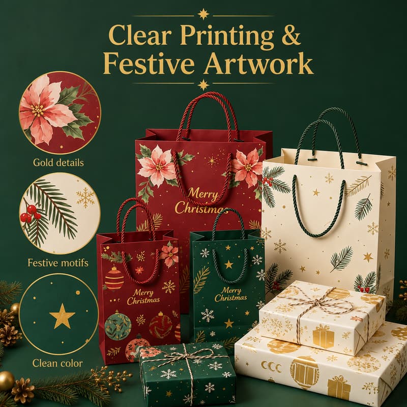 Clear Printing and Festive Artwork